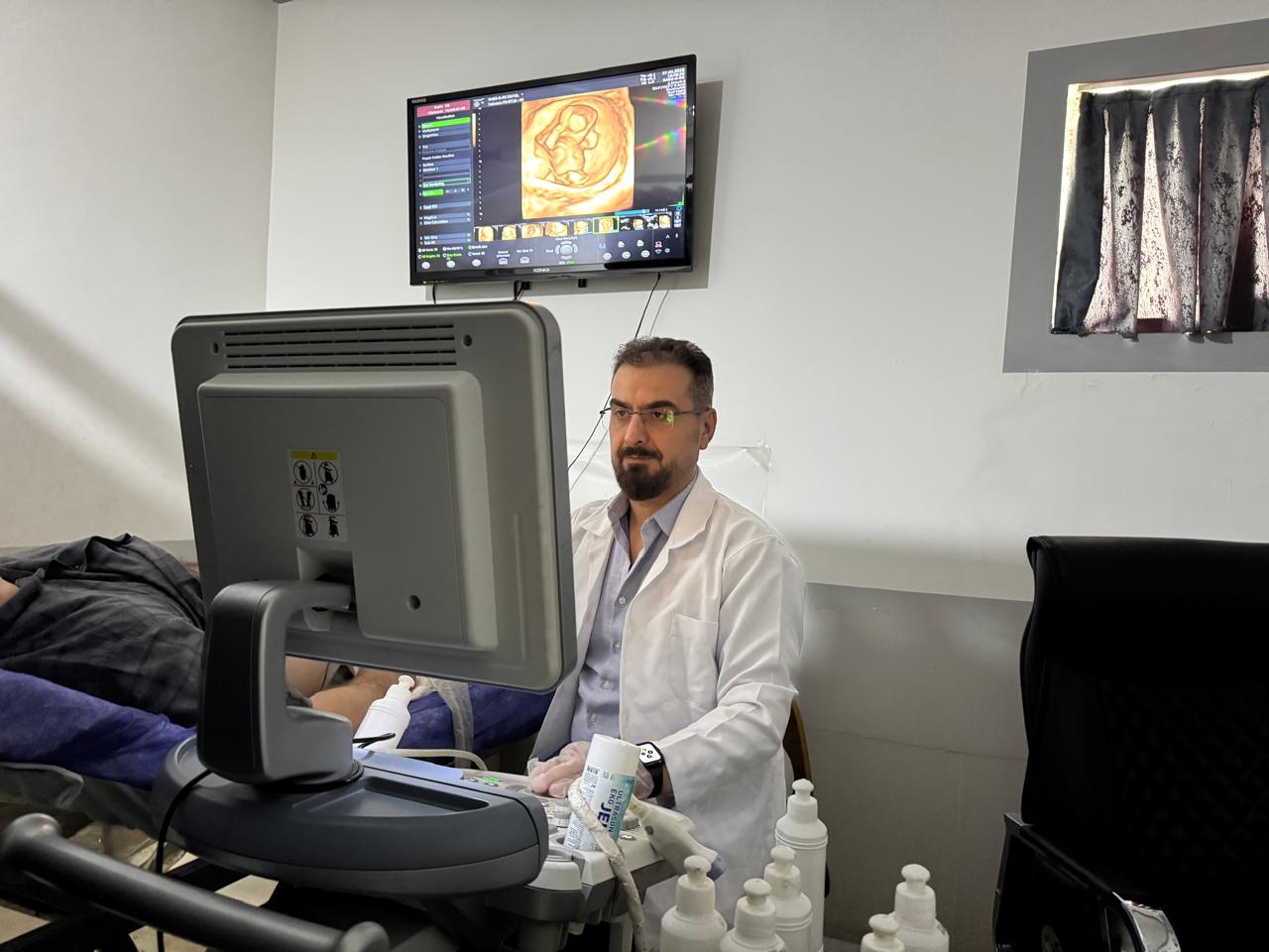 Dr. Abbas, ultrasound specialist
